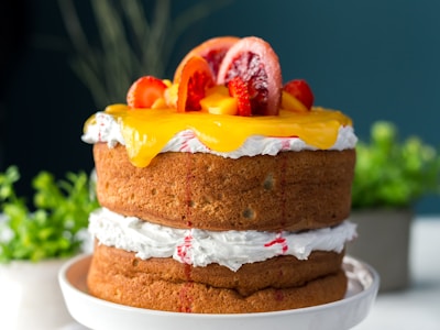 Silky panna cotta with berry compote